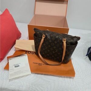 Louis Vuitton Brown Monogram Shoulder Bag